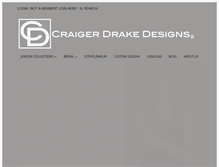 Tablet Screenshot of craigerdrake.com